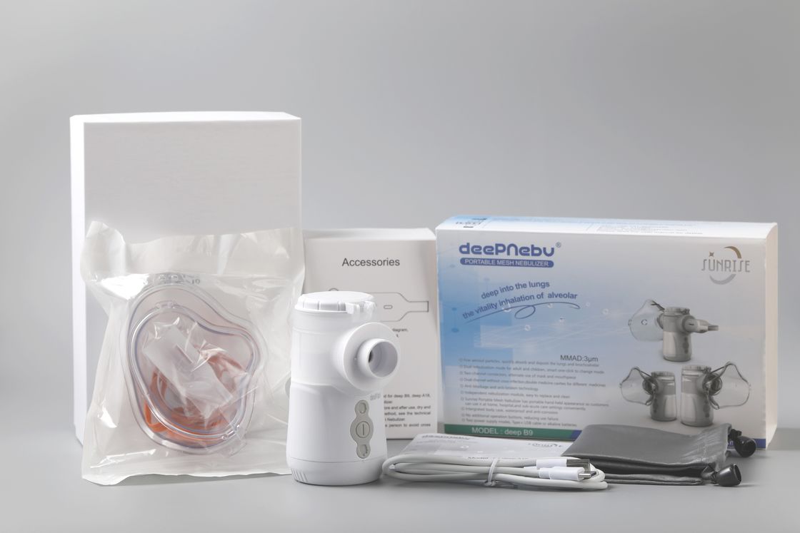 Набор Nebuliser портативной сетки домашний вибрируя медицинский взрослый детей астмы 3.2μm