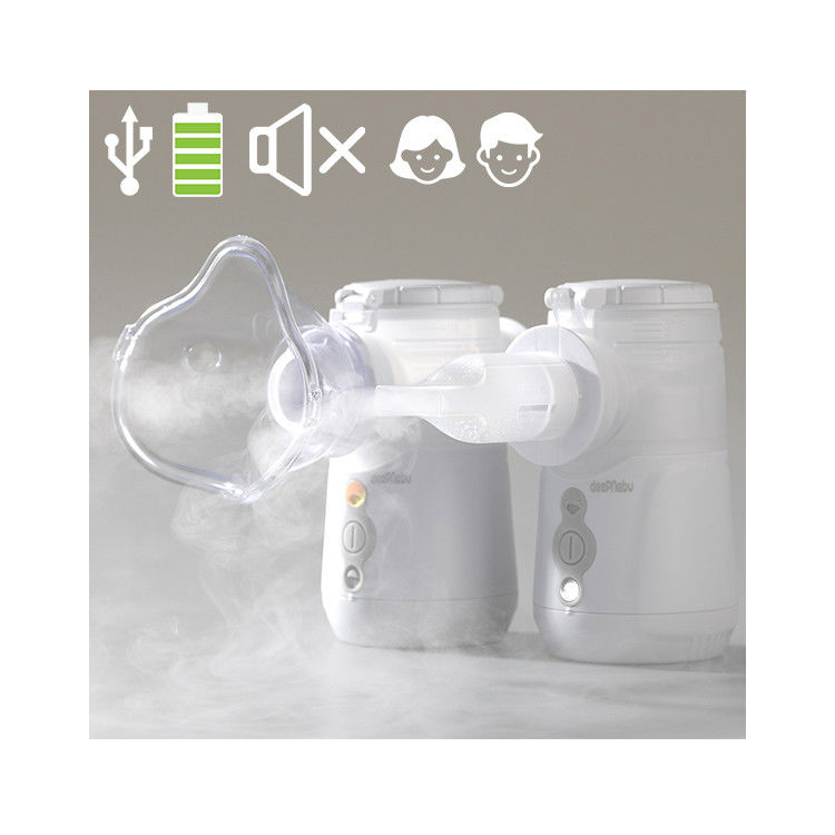 Съемный Nebulizer дома астмы батареи для кашля холодное 87% C.I. 1-4um