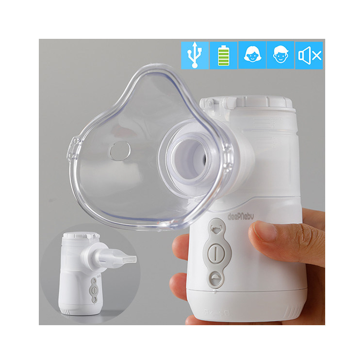 Nebulizer 3.03μM MMAD сетки двойной камеры портативный медицинский для бронхиолов COPD